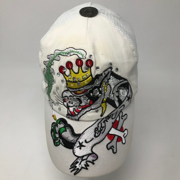 Ed Hardy Other - Ed Hardy Unisex Snap Back Multi-Color Hat Rare